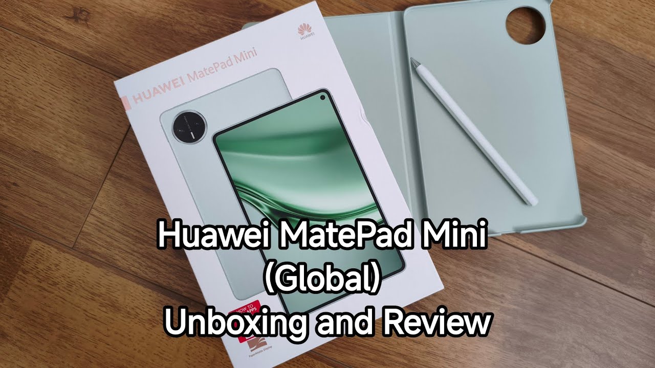 Huawei MatePad Mini (Global) Unboxing and Review - YouTube