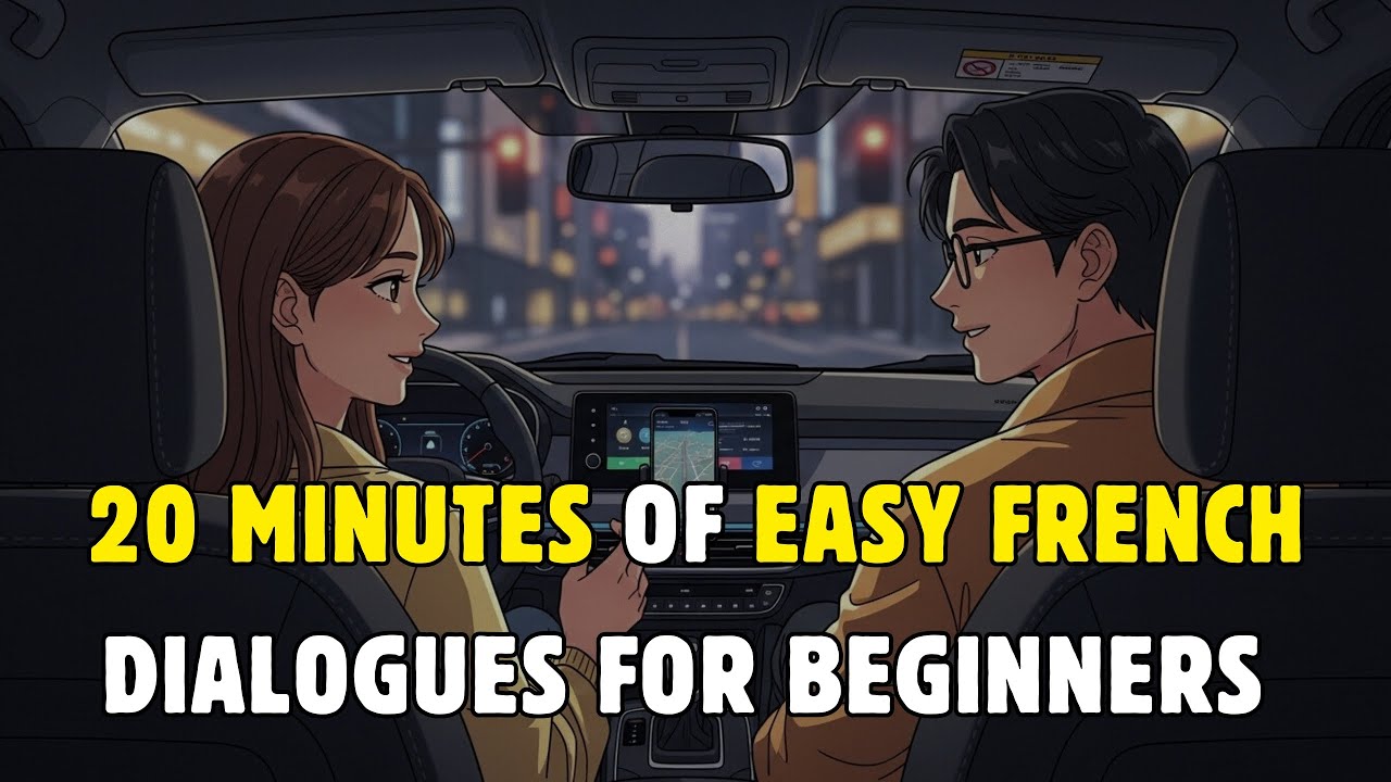 20 Minutes of Easy French Dialogues for beginners | French for Beginners