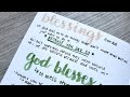 Bible Study on Blessings | Bible Study Journal | Bible Study Video