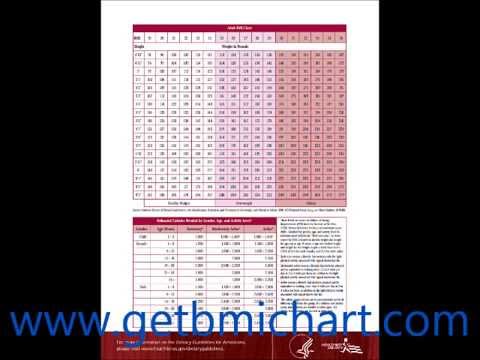 Weight Chart Clothing