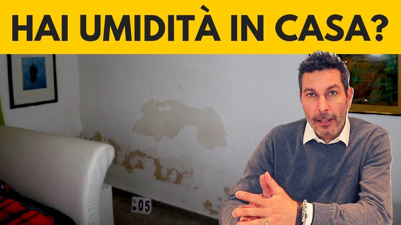 Umidità in casa: come toglierla definitivamente