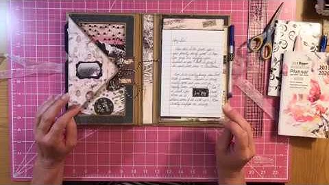 How To Make The Notepad/Calendar Holder Part 1