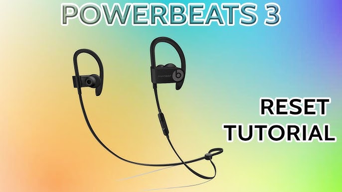 Mindst teenagere Hukommelse Beats By Dre Beats X How to Reset | Reset Tutorial - YouTube