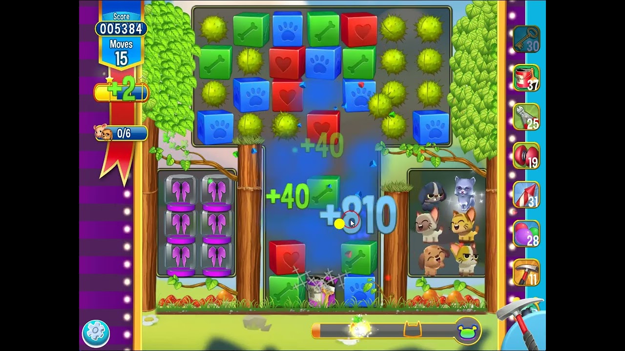 Pet Rescue Saga level 5184 no boosters | PuzzledCubes.site