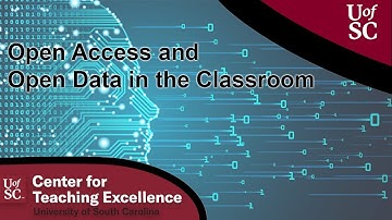Open Access and Open Data in the Classroom