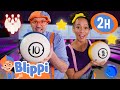 Blippi and Meekah&#39;s Bowling Tutorial 🎳 Blippi | Educational Kids Videos | After School Club