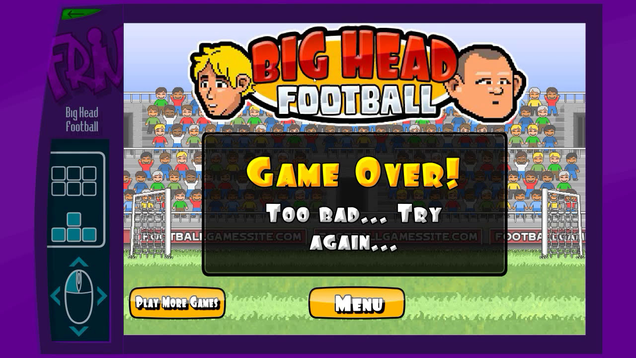 Juegos FRIV.com Big Head Football - Gameplay 