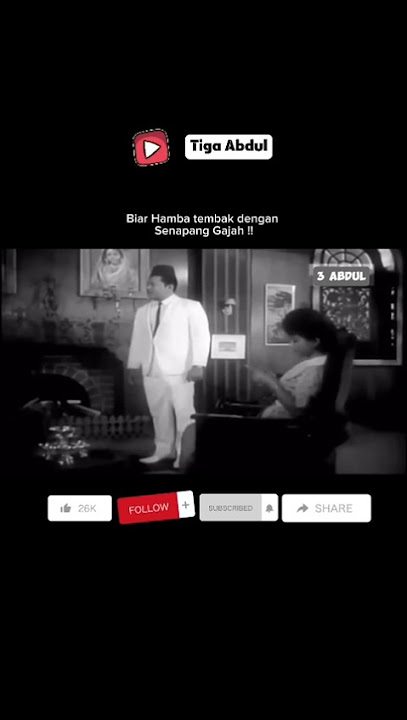 'Hamba tembak dengan Senapang Gajah' #pramlee#legend#hiburan#filem#viral#trending#shorts