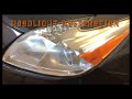 Restoring Sun Damaged Headlights