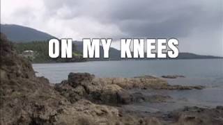 On My Knees | minus one | Christian Music Karaoke | Lyric Video