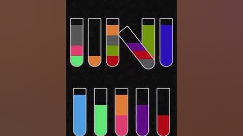 Water sort puzzle game Level 412