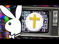 El extraño mensaje religioso que apareció en el canal de Playboy