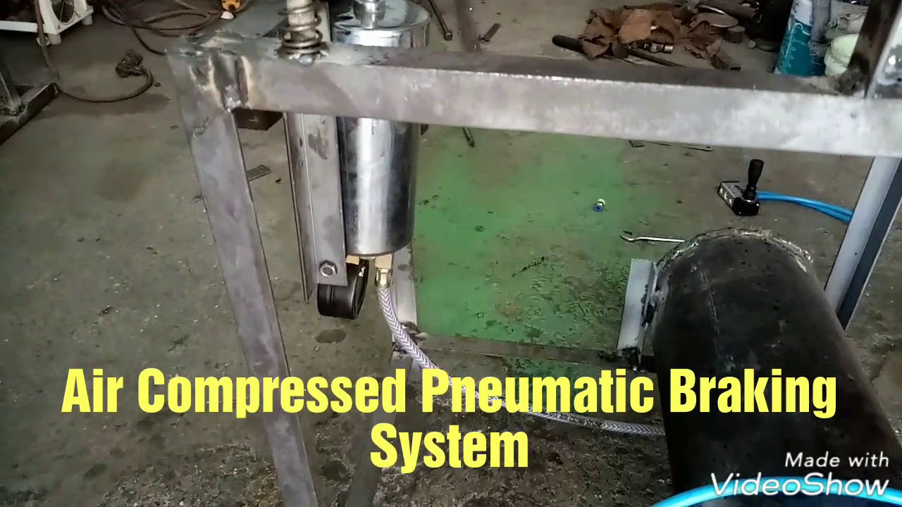 Air Compressed Pneumatic Braking System