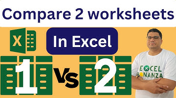 How to compare two sheets in excel - Easy guide!