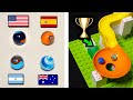 WHICH COUNTRY WINS? - World Grand Prix Marble Race!