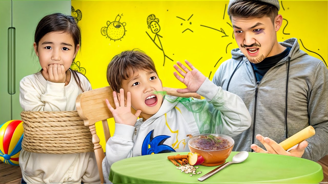 ЗЛОЙ НЯНЯ😱 МИНИ-ФИЛЬМ🎥|ЗЛОЙ НЯНЯ АЛИНУР МЕН КӨЗАЙЫМДЫ  ҮЙДЕН ҚУЫП ЖЫБЕРДЫ МА!?😬