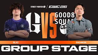 Blaz vs gachikun | Street Fighter 6 at EWC 26 | Group Stage - VOD