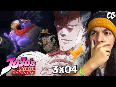 CONHECENDO O POLNAREFF! - React JoJo's Bizarre Adventure EP 4 Parte 3