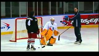 Marc-André Fleury - The Butterfly Slide, or/ou, La Glissade Papillon