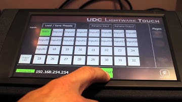 Infocomm 2011 Day 2 with High Resolution Systems Lightware controller
