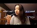 what i eat in a week (chinese & realistic)