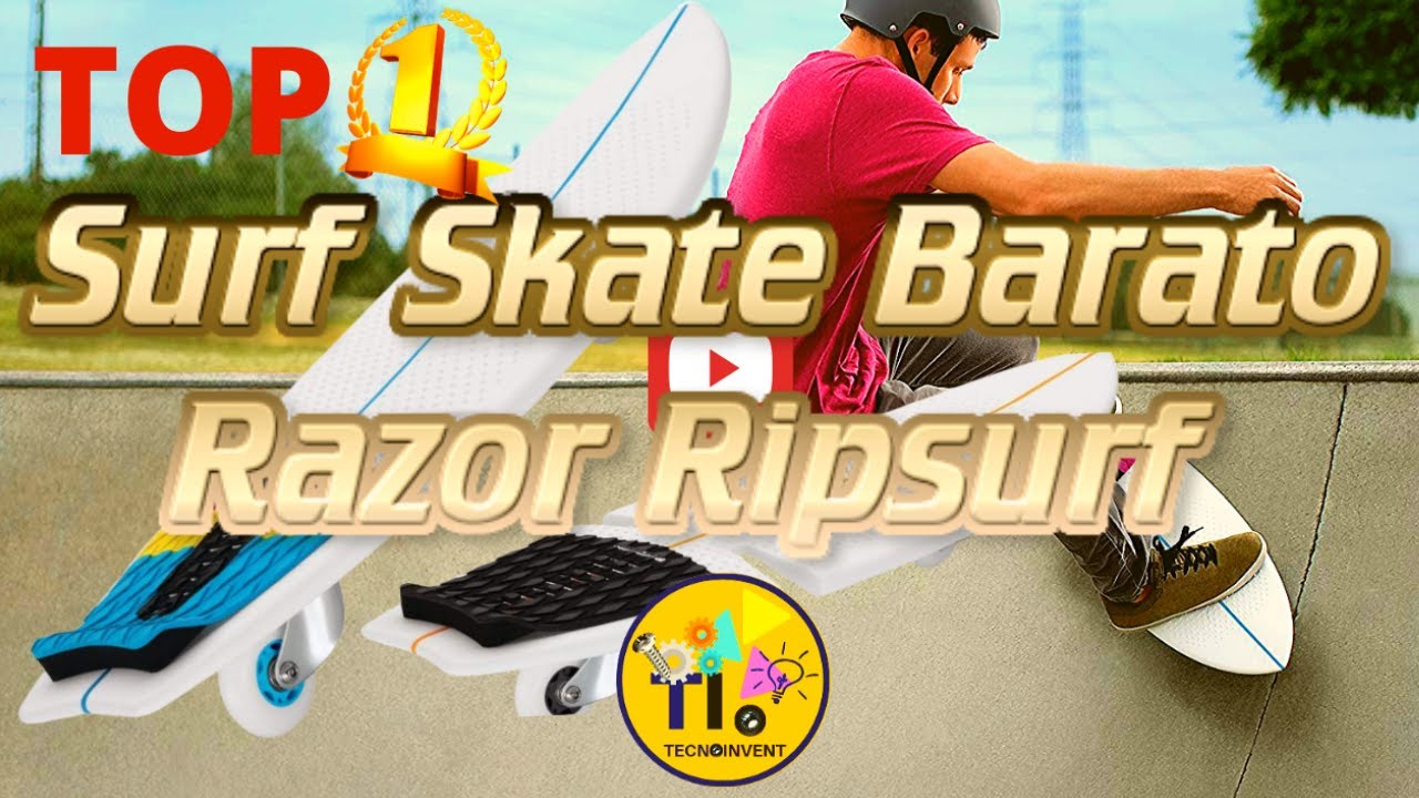 Surf Skate Barato Razor Ripsurf Tabla de Olas - YouTube