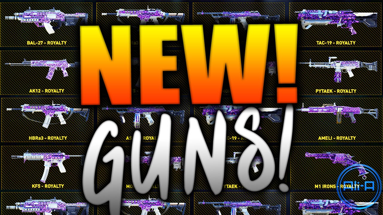 EPIC NEW GUNS! - Call of Duty: Advanced Warfare - YouTube