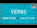 Learn all about verbs  main verbs  auxilary verbs 