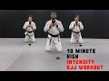 10 Minute HIIT Workout - CARDIO Workout // NO EQUIPMENT | Cobrinha BJJ