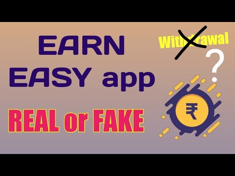 EARN EASY APP REAL or FAKE - YouTube