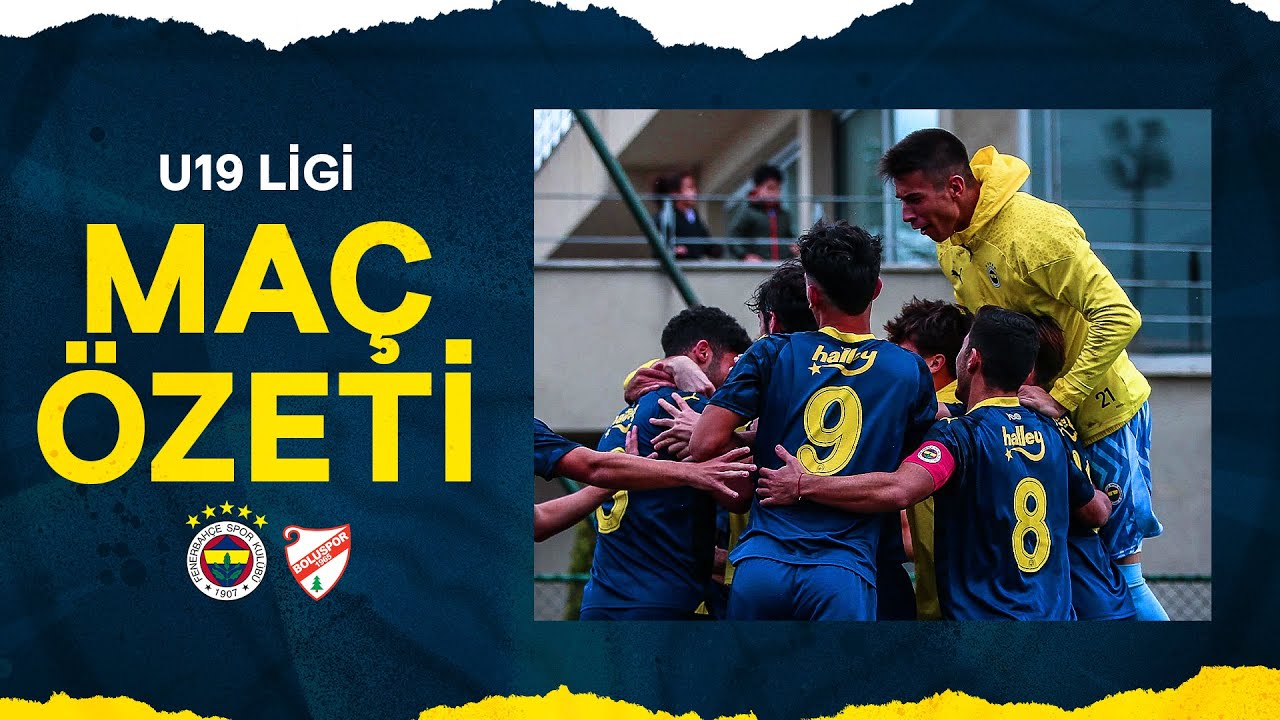 MAÇ ÖZETİ: Fenerbahçe 5-2 Boluspor | U19 Elit A Ligi