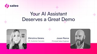 Your AI Assistant Deserves a Great Demo: Let Saleo Bring it to Life