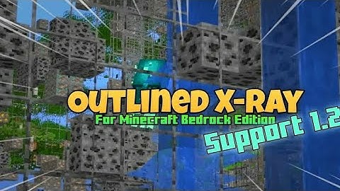 How To Get Outlined Xray in Minecraft PE 1.21 Texture Pack for MCPE(Android, Windows, IOS, Xbox)