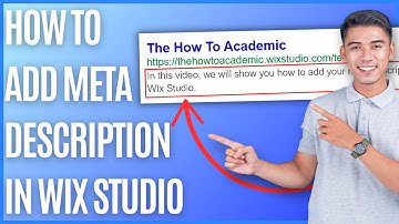 How to Add Meta Description in Wix Studio [Quick Guide]