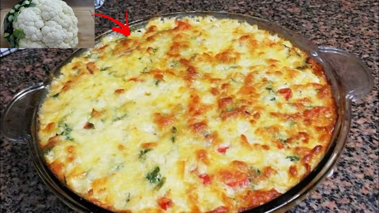 صنية القرنبيط الرهييبه انسو المقلي و اي طرق تانية وجروبها ادمااان حرفياً ❤️