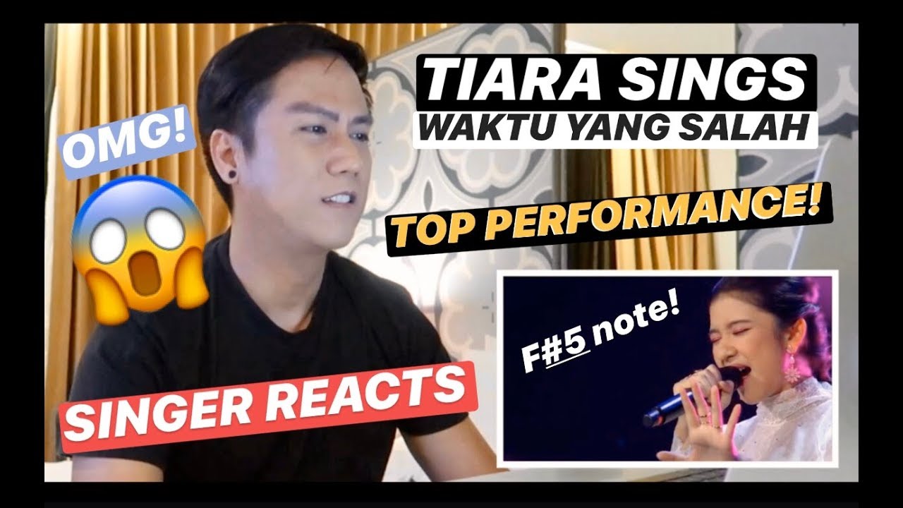 TIARA - WAKTU YANG SALAH (Fiersa Besari) - Indonesian Idol 2020 | REACTION