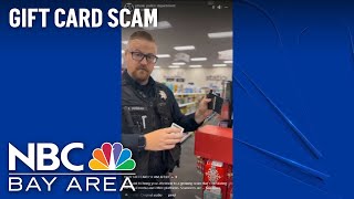 Pinole police send warning about new gift card scam