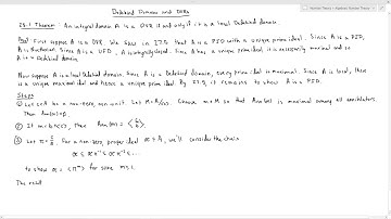Algebraic Number Theory Lecture 28 (Sean Haight)