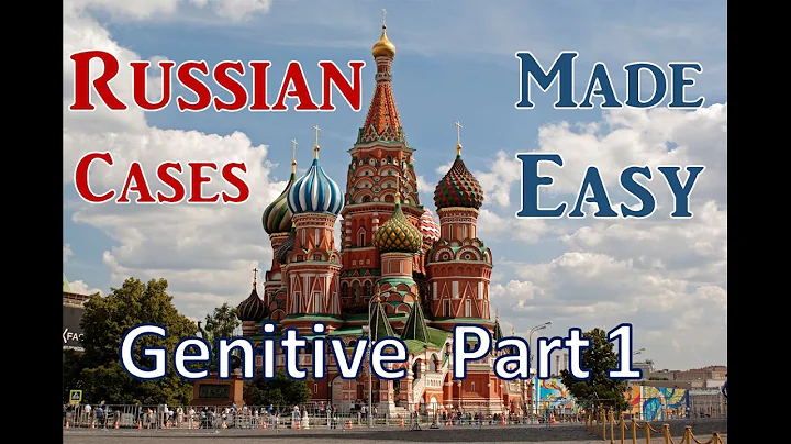Russian Language Cases - Genitive Part 1