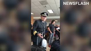 Passengers Applaud Pilot For Emergency Landing screenshot 5