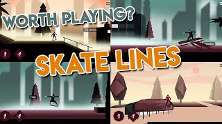 Skate Lines Skateboarding Game First Impressions [Android Gameplay] screenshot 2