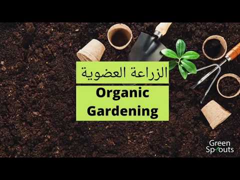 Organic Gardening الزراعة العضوية المنزلية