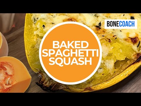 Baked Spaghetti Squash | Gluten-Free | Bone Coach™ Recipes