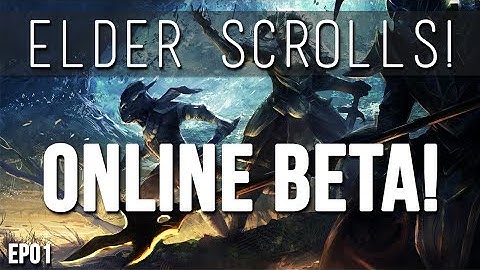 The Elder Scrolls Online Beta - Part #1 - Creating the Character!