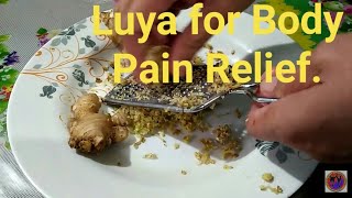 How to use Ginger (luya) for Pain Relief screenshot 3