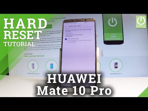 HUAWEI Mate 10 Pro를 초기화하는 방법 / 원래 설정을 복원하는 방법