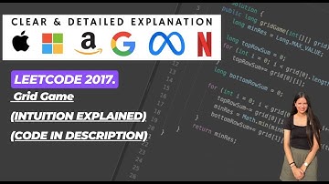 LeetCode 2017. Grid Game | LeetCode Daily Challenge