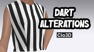 Dart Alterations in CLO3D