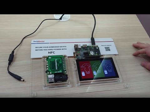 TechNexion NFC wireless commissioning demonstration