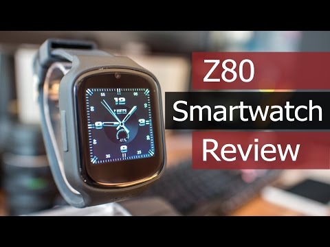 Z80 Smartwatch Review  Android 5.1 MTK6580 - SIM Slot